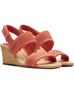 Сандалии Kyarra Rose, цвет Blush Nubuck Clarks