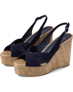 Сандалии Carmen Wedge, цвет Nice Blue Stuart weitzman