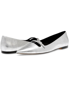 Балетки Luvey, цвет Silver Leather Steve madden