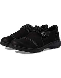 Лоферы Carleigh Pearl, цвет Black Nubuck Clarks