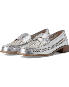 Лоферы Calie Braided Flat Loafer, цвет Lux Silver Vince camuto