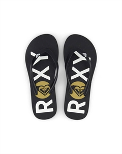 Женские шлепанцы, черный Roxy