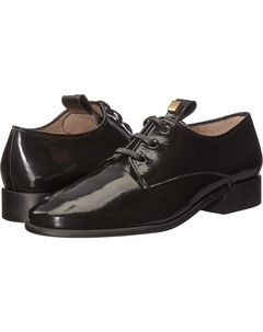 Оксфорды James, цвет Pitch Black Vinile Nappa Stuart weitzman