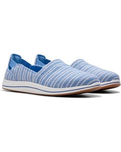 Лоферы Breeze Step II, цвет Denim Blue Textile Clarks