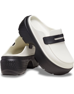 Лоферы Stomp Loafers, цвет Linen Black Crocs