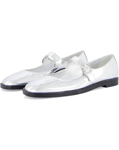 Балетки Loralei Mary Jane, серебряный Stuart weitzman