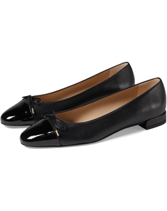Балетки Sleek Bow Flat, черный Stuart weitzman