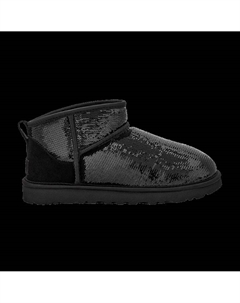 Ботинки Wmns Classic с пайетками, черный Ugg