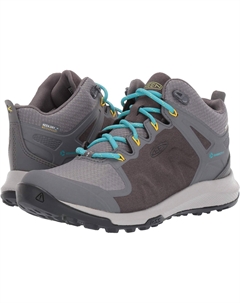 Ботинки Explore Mid Waterproof, цвет Steel Grey/Bright Turquoise Keen