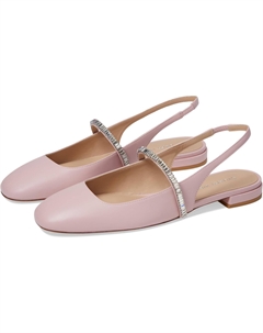Балетки Stefanie Slingback Flat, цвет Ballet/Clear Stuart weitzman