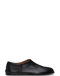 Черные мокасины Tabi Babouches Maison margiela