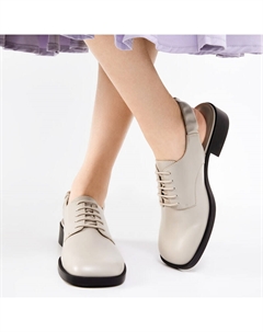 Туфли Mary Jane женские низкие розовые/белые Charles&keith