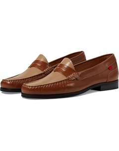 Лоферы East Village 2.0, цвет Cognac & Sand Pollished Napa Marc joseph new york