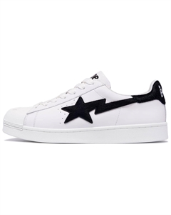 Кроссовки BAPE Skull Sta #2 White, белый A bathing ape®