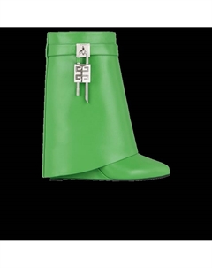 Ботинки Wmns Shark Lock Biker Ankle Boot 'Absynthe Green', зеленый Givenchy