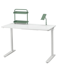 Комбинация стола RELATERA, 117x60 см, серо-зеленый Ikea