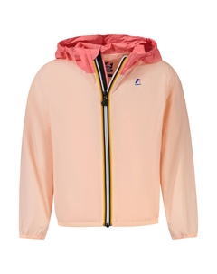 Куртка спортивная для девочек, розовый / красный K-way