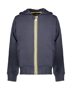 Свитшот детский на молнии, синий K-way