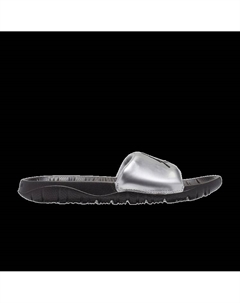 Шлепанцы Jordan Break Slide GS 'Metallic Silver Black', серебряный Air jordan