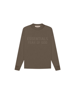 Детская футболка, цвет Wood coffee Fear of god essentials