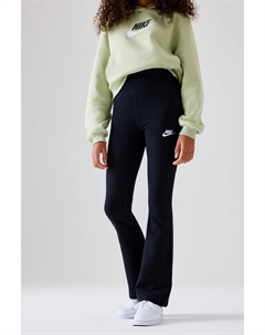 Расклешенные леггинсы с высокой талией, черный Nike