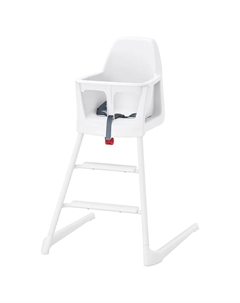 Младший/высокий стульчик LANGUR, белый Ikea