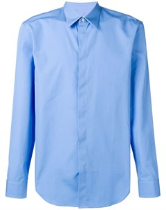 Maison margiela однотонная рубашка 43 синий Maison margiela