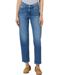 Джинсы Sarah Straight Ankle, цвет Familia Paige