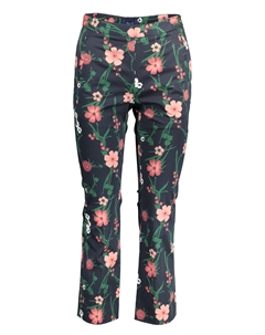 Брюки женские с принтом, синий Gant