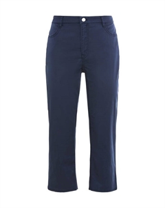 Брюки-Капри Mary c атласные стандартный крой, синий Brax