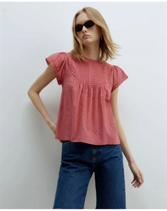 Футболка с плюметти, красный Сфера