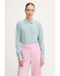 Шелковая рубашка, бирюзовый Weekend max mara