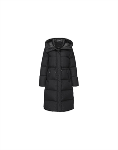 Утепленная куртка с капюшоном, черный Mackage