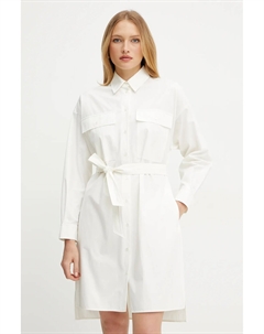 Платье из хлопка, бежевый Weekend max mara