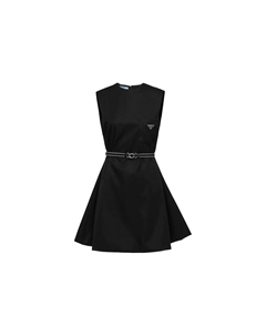 Женское платье без рукавов, цвет Black Prada