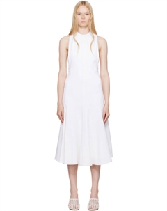 Белый - Платье миди La Casa 'The Favola' Jacquemus