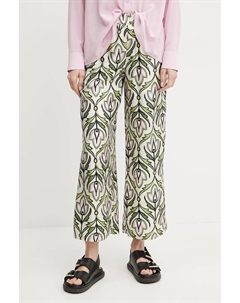 Шелковые брюки, бежевый Weekend max mara