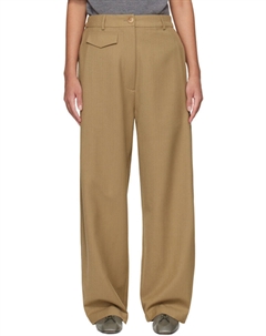 Брюки с карманами цвета тауп Cordera