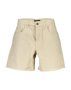 Шорты женские джинсовые короткие, бежевый Desigual