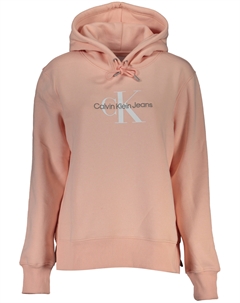 Толстовка женская флисовая, розовый Calvin klein