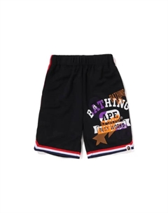 Баскетбольные шорты для детей, черный A bathing ape®