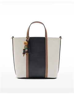 Сумка-трансформер в стиле тоут с застежкой-молнией и декоративным кольцом для ключей, однотонная, мультиколор Parfois