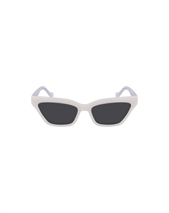 Женские солнцезащитные очки с контрастными линзами, белый Liu jo