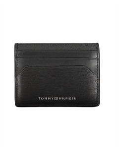 Визитница с принтом, черный Tommy hilfiger