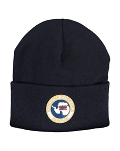 Мужская шапка с нашивкой и логотипом, синий Napapijri