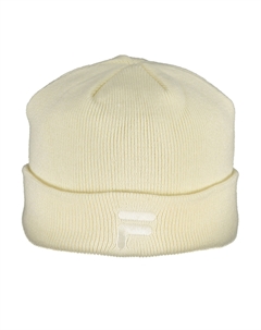 Мужская шапка вязаная с логотипом, светло-желтый Fila