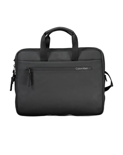 Портфель-рюкзак мужской с ручками текстильный, черный Calvin klein