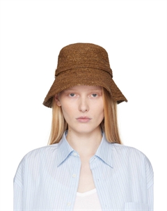 Коричневая шляпа-ведро Lela Rollable Rag & bone