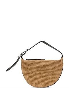 Маленькая соломенная сумка бежевого цвета Mercer Rag & bone