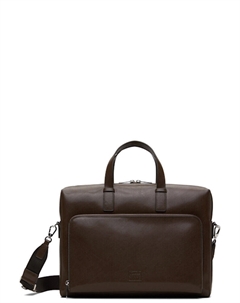 Коричневый кожаный портфель-книжка Paul smith